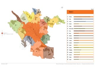 Harta 3
                                                                    3
                                                                             10                                                                    Obiectiv 3


                                                           16
                                                                                                                                              1    Chisinau        IEc1 IEc2 IEc3 IEc4 IEc5 IEc6 IEc9 IEc11 IEc12 IEc13 IEc14 IEc15 IEc16 IEc17
                                          7                             17

                                                  15                                                                                          2    Codru           IEc1 IEc2 IEc3 IEc12 IEc15 IEc16 IEc17
                                                                                                14
                                         12
                                                                                                         13                6                  3    Cricova         IEc1 IEc2 IEc3 IEc8 IEc12 IEc13 IEc14 IEc15 IEc16 IEc17
                                                                                  18
                                                                                                                                              4    Durlesti        IEc3 IEc15 IEc16 IEc17

                                    19
                                                                                                                                              5    Singera         IEc3 IEc4 IEc7 IEc9 IEc15 IEc16 IEc17


                                                                                                                                              6    Vadu lui Voda   IEc1 IEc2 IEc3 IEc12 IEc13 IEc14 IEc15 IEc16 IEc17
                                                                1                      11
                                                                                                                                              7    Vatra           IEc1 IEc2 IEc3 IEc8 IEc11 IEc14 IEc15 IEc16 IEc17

                                              4
 70 Capitolul 3                                                                                                                               8    Bacioi          IEc3 IEc15 IEc16 IEc17
    Politici - programe- proiecte

                                                                                                                                              9    Bubuieci        IEc3 IEc15 IEc16 IEc17


                                                                                                                                             10    Cioreasca       IEc3 IEc15 IEc16 IEc17
                                                       2                                    9
                                                                                                                                             11    Colonita        IEc3 IEc15 IEc16 IEc17


                                                                                                                                             12    Condrita        IEc3 IEc15 IEc16 IEc17


                                                                                                                                             13    Budesti         IEc15 IEc16 IEc17


                                                                                                                                             14    Cruzesti        IEc3 IEc15 IEc16 IEc17


                                                                                                                                             15    Ghidighici      IEc3 IEc8 IEc11 IEc15 IEc16 IEc17

                                                                        8
                                                                                                     5                                       16    Gratinesti      IEc3 IEc8 IEc15 IEc16 IEc17


                                                                                                                                             17    Stauceni        IEc3 IEc8 IEc15 IEc16 IEc17


                                                                                                                                             18    Tohatin         IEc3 IEc15 IEc16 IEc17


                                                                                                                                             19    Truseni         IEc3 IEc15 IEc16 IEc17




28 februarie 2007                                                                                             Planul de Amenajare a Teritoriului Municipiului Chiºinãu | Etapa a-II-a | Strategia de dezvoltare teritorialã
 