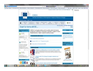 UNIONE EUROPEA 
Fondo Europeo di Sviluppo Regionale 
 