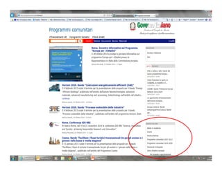 UNIONE EUROPEA 
Fondo Europeo di Sviluppo Regionale 
 