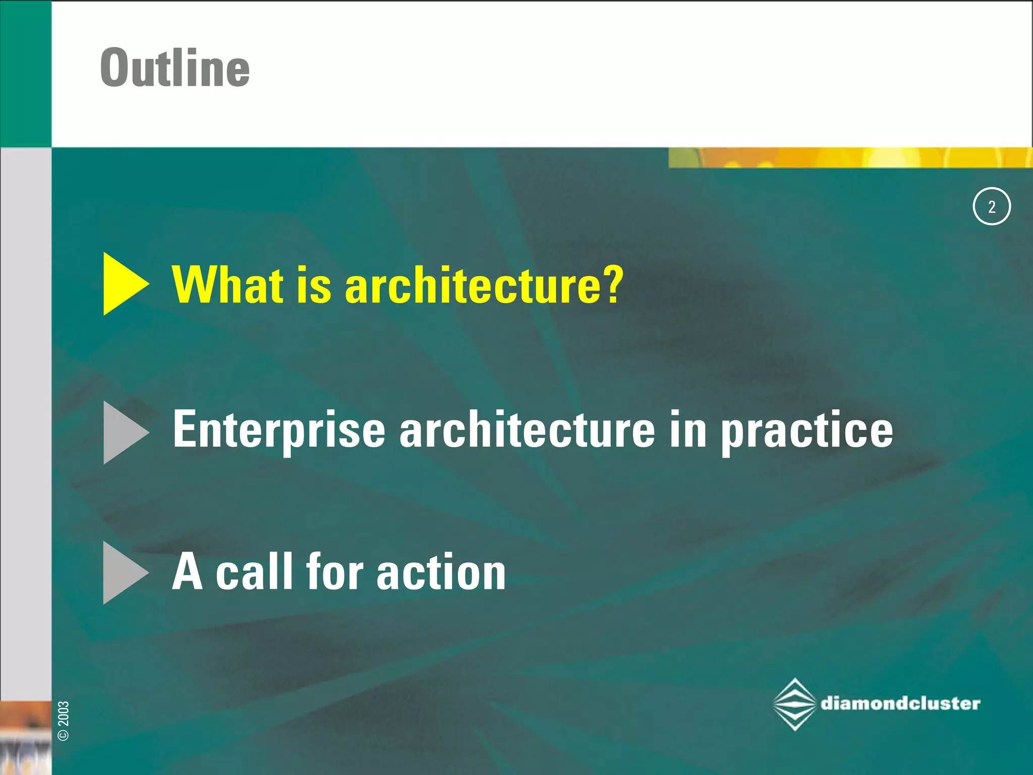 Strategic Architecture