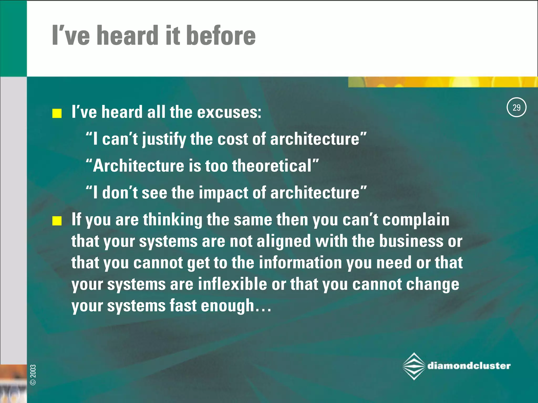 Strategic Architecture