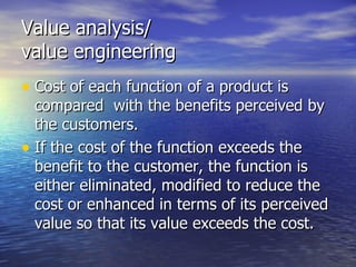 Strategic Cost Management | PPT