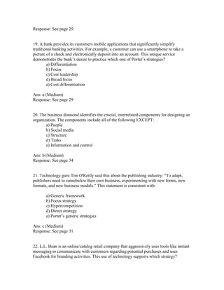 Strategic Management of Information Systems international student ...