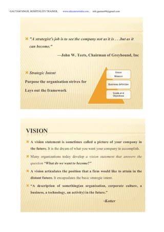 GAUTAM SINGH, HOSPITALITY TRAINER, www.educatererindia.com , info.gautam94@gmail.com
 