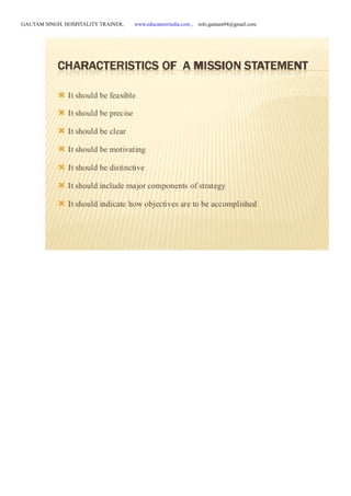 GAUTAM SINGH, HOSPITALITY TRAINER, www.educatererindia.com , info.gautam94@gmail.com
 