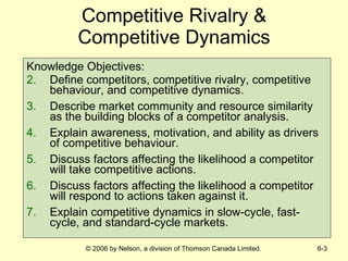 Strategic Management Ch06 | PPT