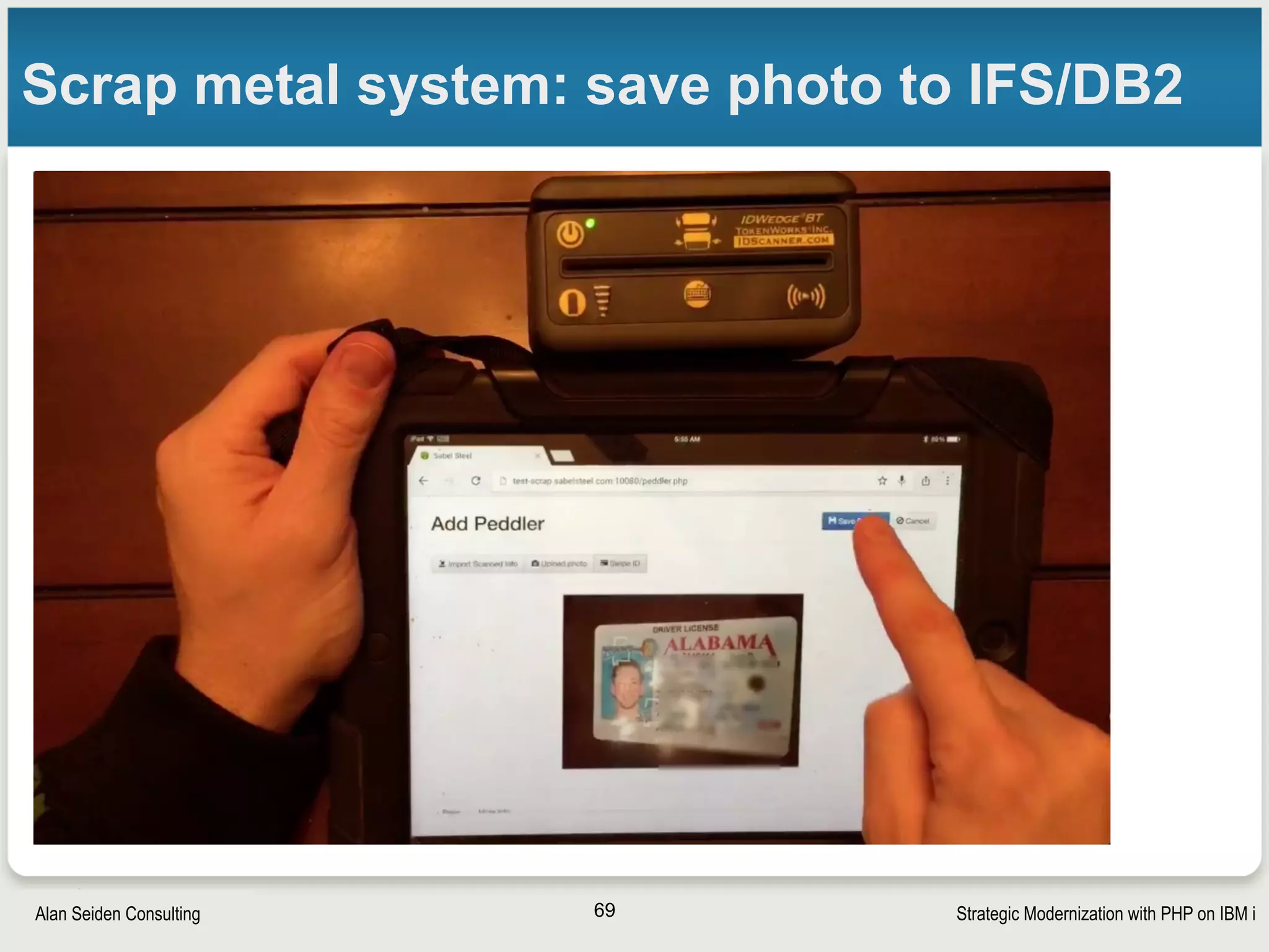 Strategic Modernization with PHP on IBM iSeiden Group
Web services
69
 