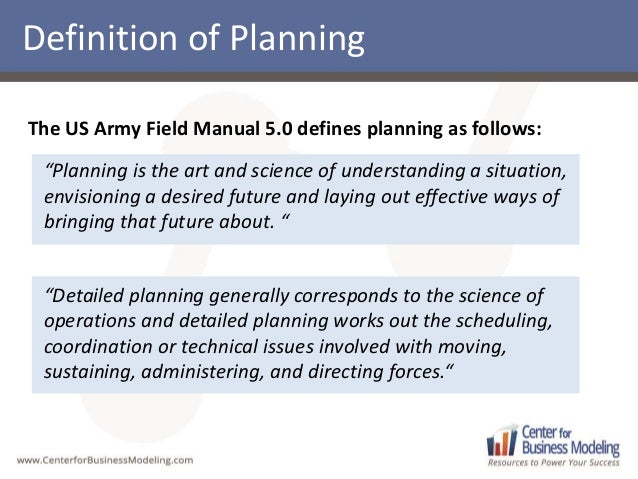 define strategic planning