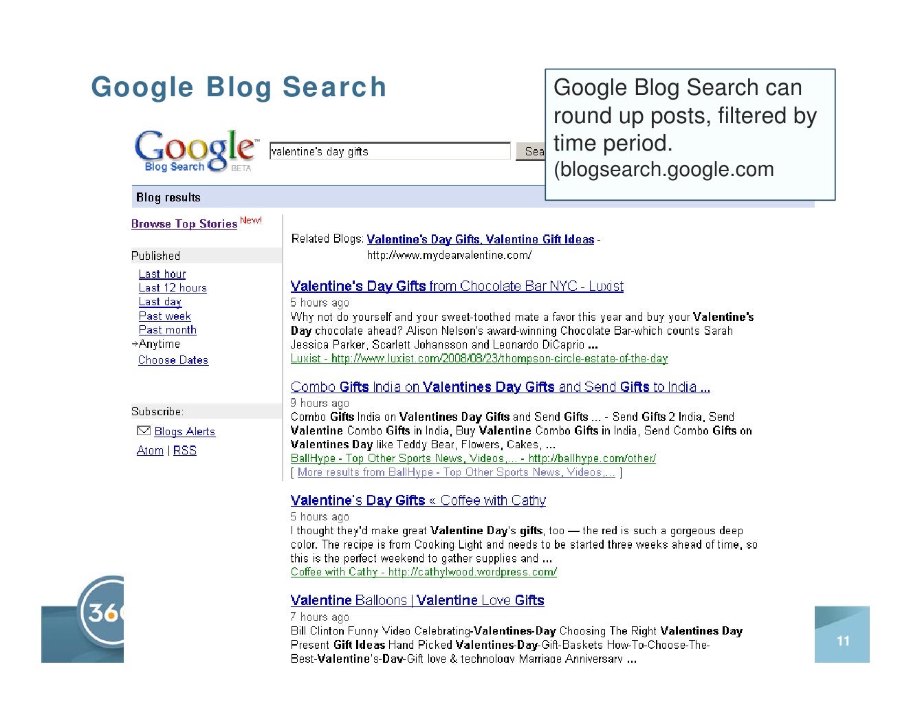 Google Blog Search Google Blog