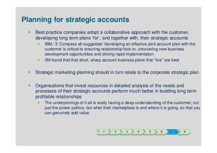 strategic account plan template