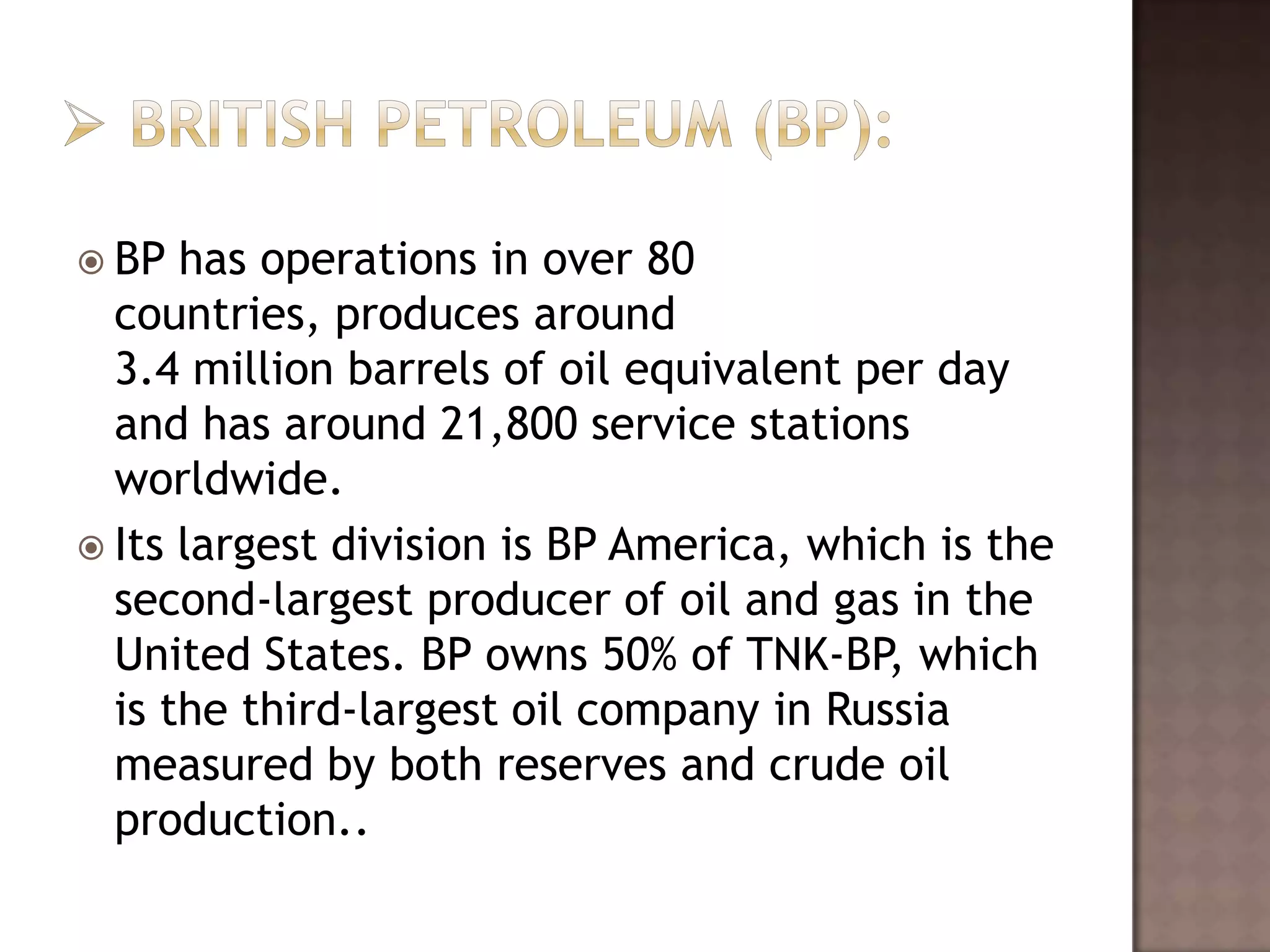 Strategic alliance deal reliance & bp. (sadiq shariff10@hotmail.com) | PPTX