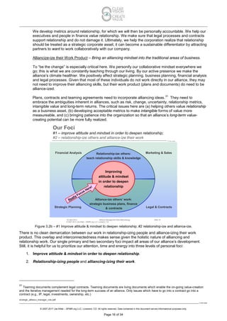 the role of manager in strategic alliances | PDF
