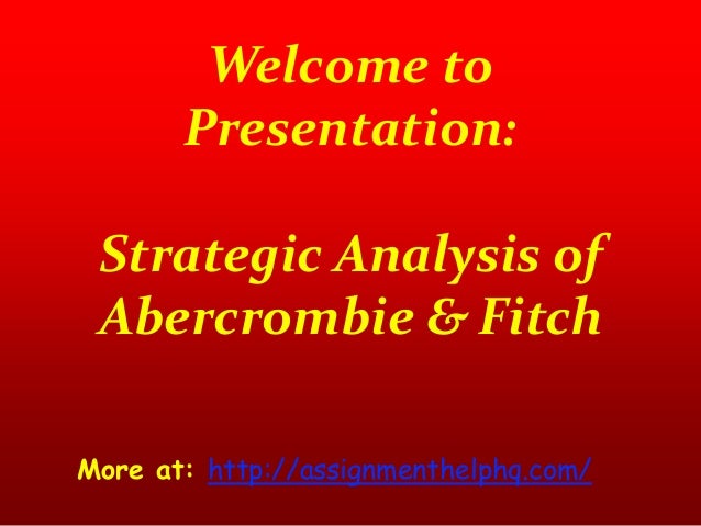 abercrombie and fitch business model