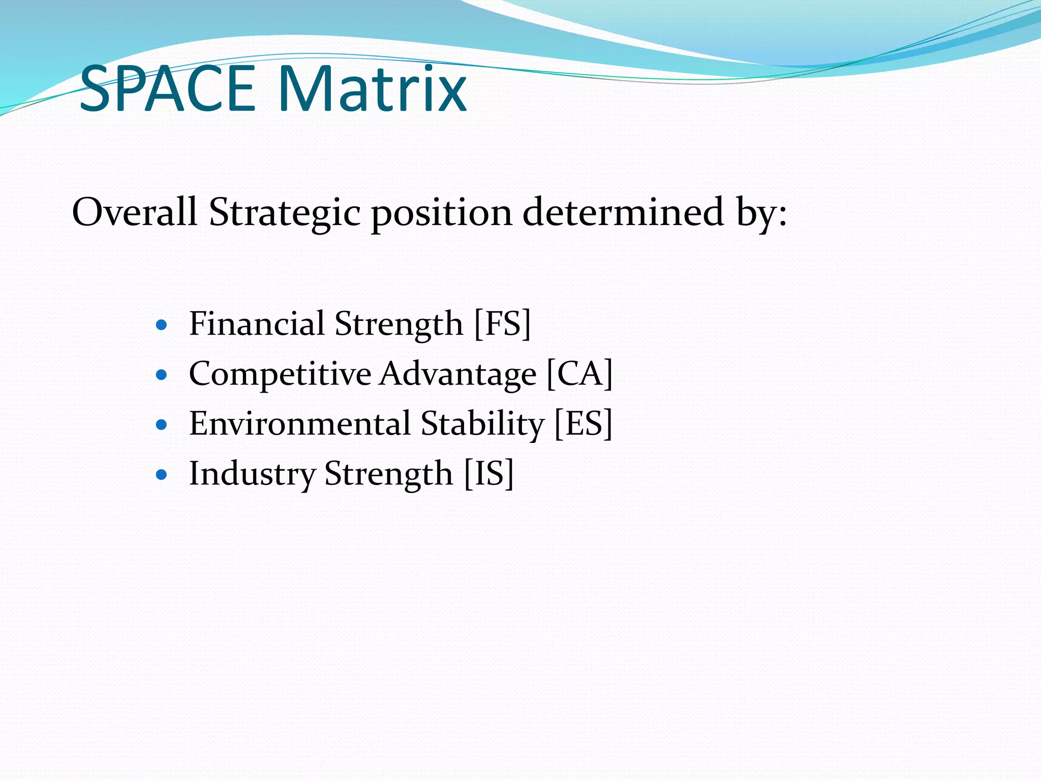 Strategic analysis and choice | PPTX