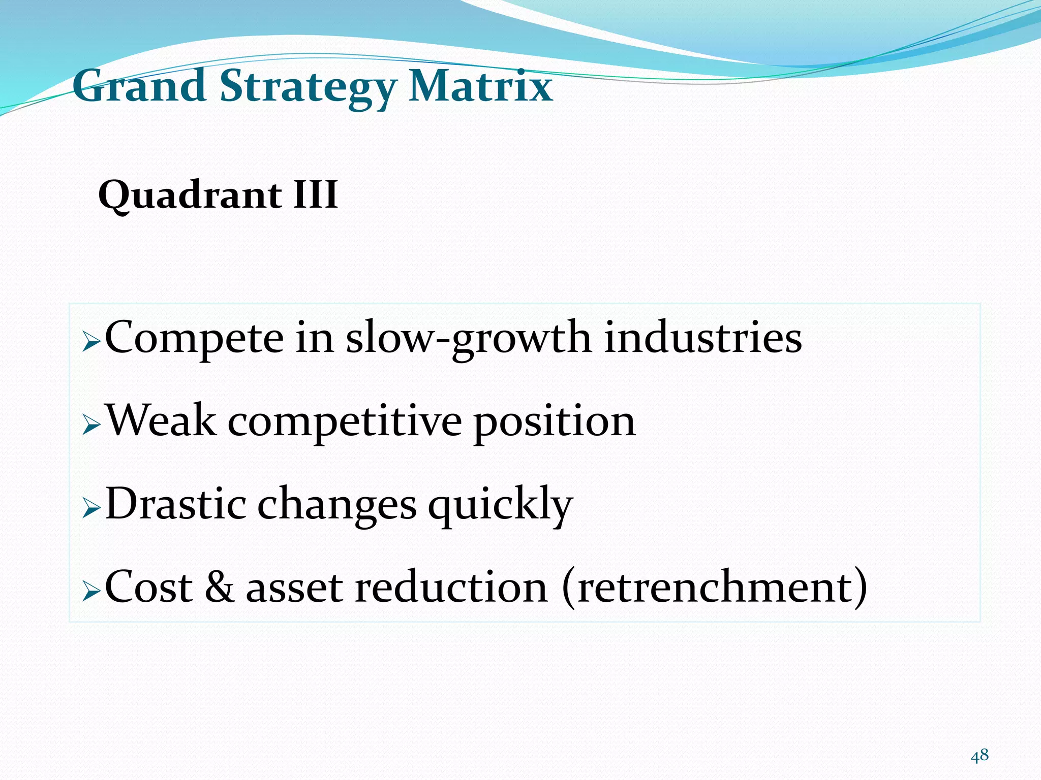 Strategic analysis and choice | PPTX