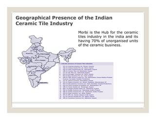 Strategic analysis of indian ceramic tiles indusry | PDF