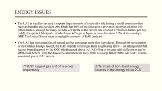 Strategic analysis of uae | PDF