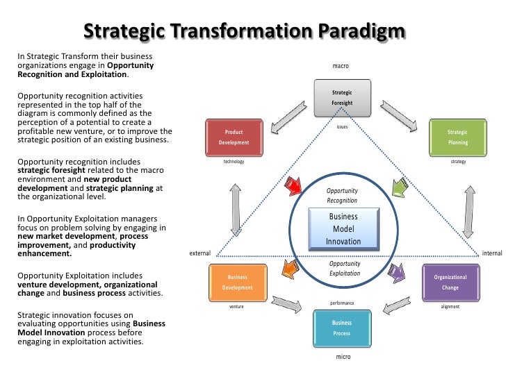 Strategic and business model innovation 101510