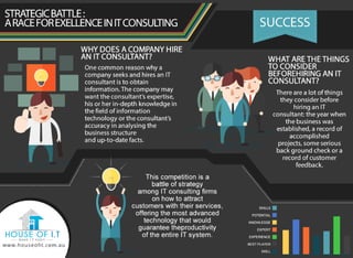 Strategic Battle: A Race for Excellence in IT Consulting