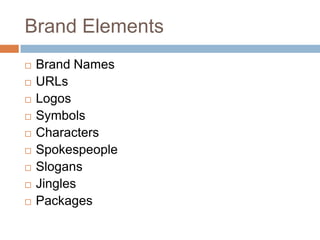Strategic Brand Management Chapter 1 | PPTX