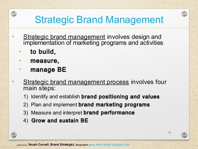 Brand management dissertation