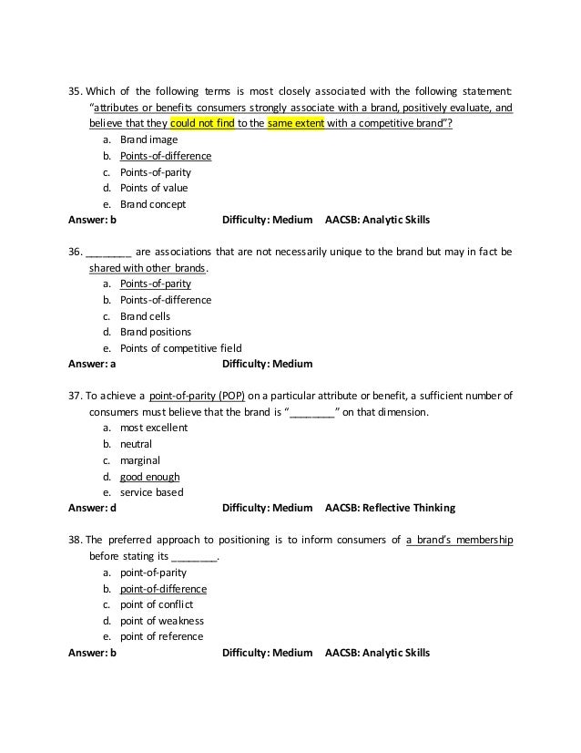 Strategic Brand Management Review English 2 6 2015