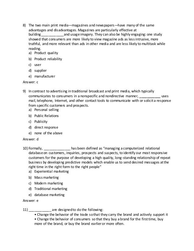 Strategic Brand Management Review English 2 6 2015