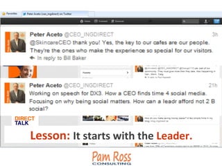 Lesson:	
  It	
  starts	
  with	
  the	
  Leader.	
  
 