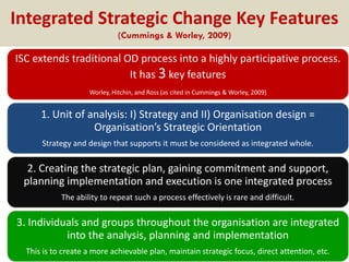 strategic change interventions involve improving