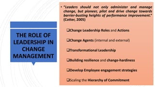 Strategic Change Management in Human Resources Management (HRM ...