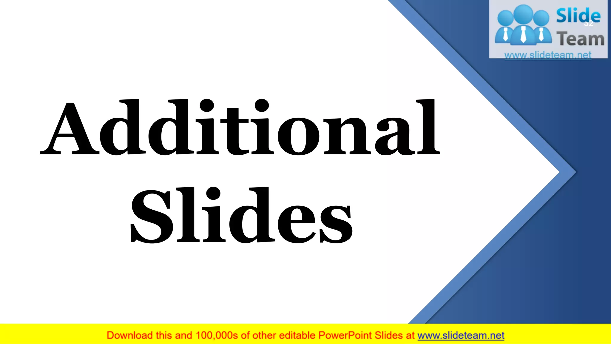 Additional
Slides
32
 