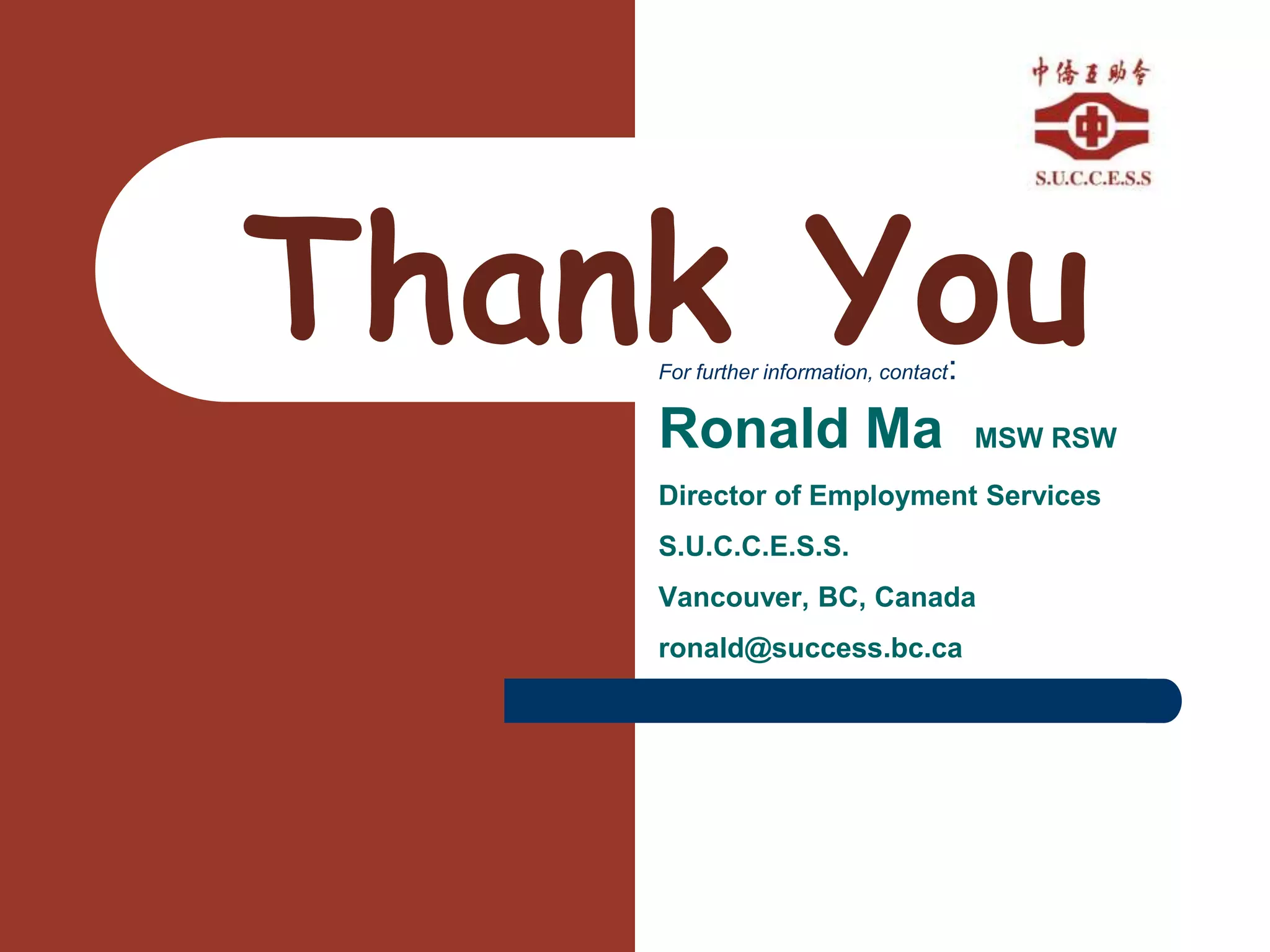 Guiding principles:Follow agency vision and missionFor the ultimate benefit of our clientsFairnessWin-win, mutual benefitMutual understanding (allies can be competitors)OpennessLong term perspectives
