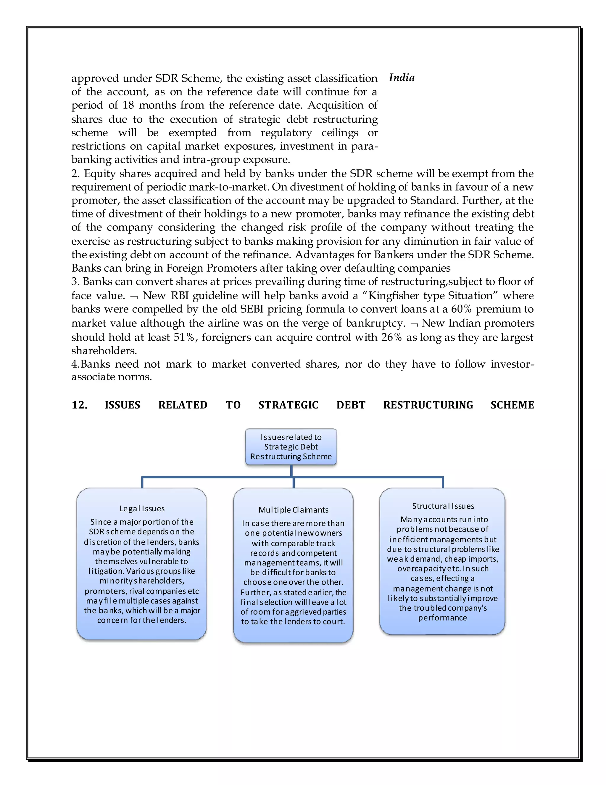 Strategic debt restructuring an introduction | DOCX
