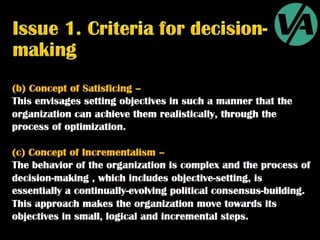 Strategic Decision-Making