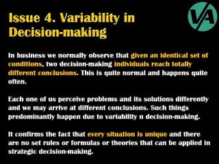 Strategic Decision-Making