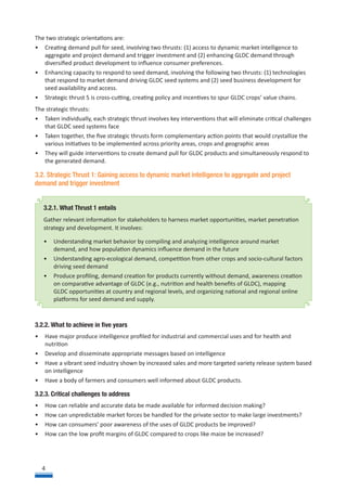 Strategic Framework to Foster Grain Legume and Dryland Cereal Seed Systems Innovations