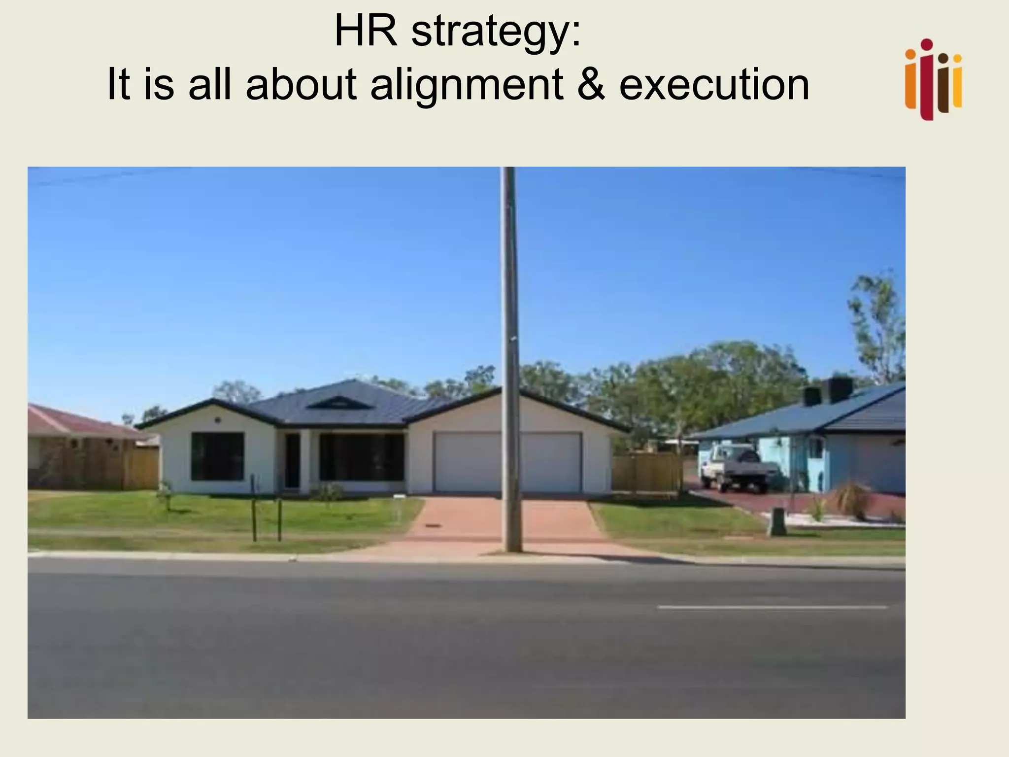HR strategy: It is all about alignment & execution  