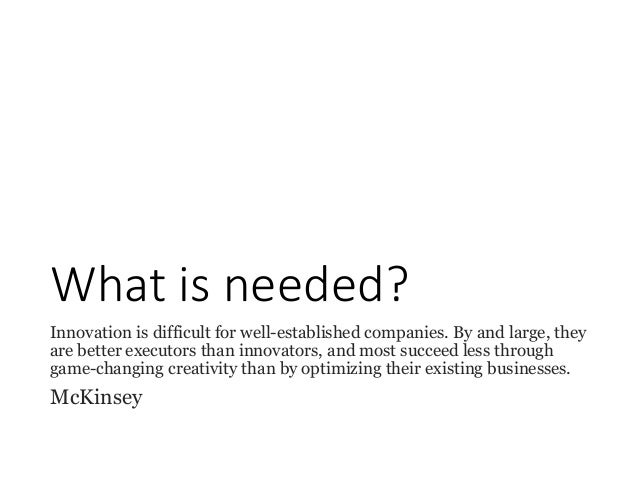 strategic innovation slideshare