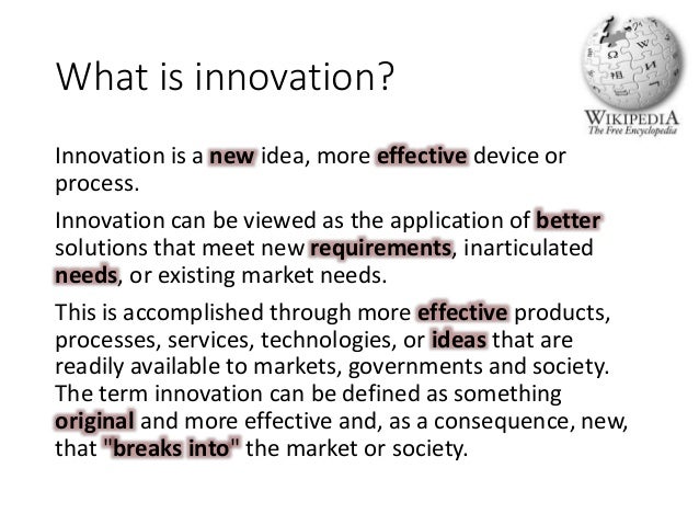 strategic innovation slideshare