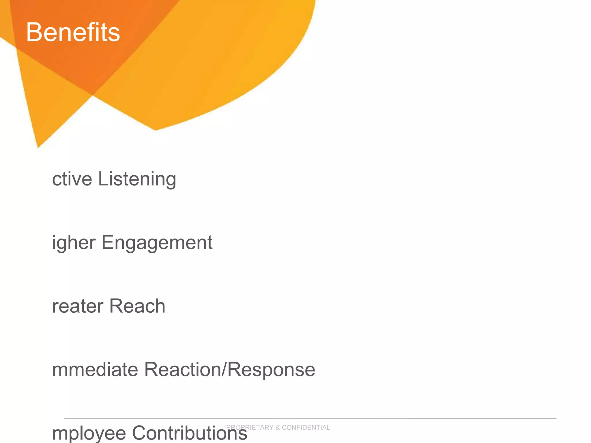 Internal communication with effective social media strategy