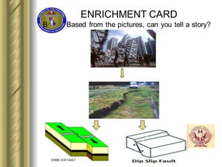 ENRICHMENT CARD
B Based from the pictures, can you tell a story?
 