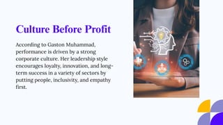 Muhammad's Vision The Strategic Mind Behind Modern Leadership: Gaston Muhammad’s Vision | PDF