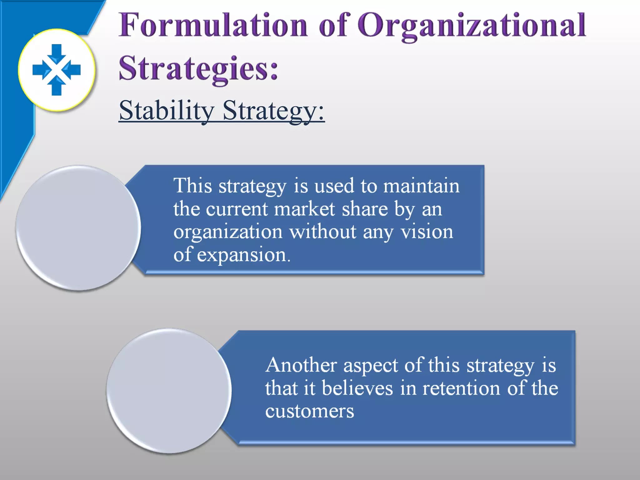 Stability Strategy: