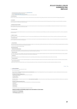 JULIAN MASILLAMANI
910509025917001
BBPS4103
23
 