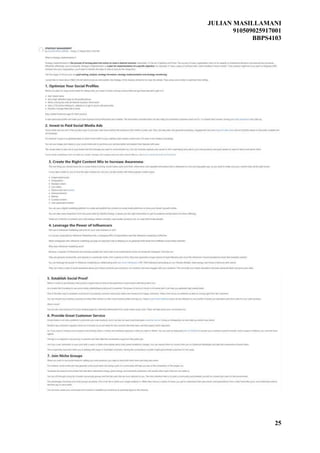 JULIAN MASILLAMANI
910509025917001
BBPS4103
25
 