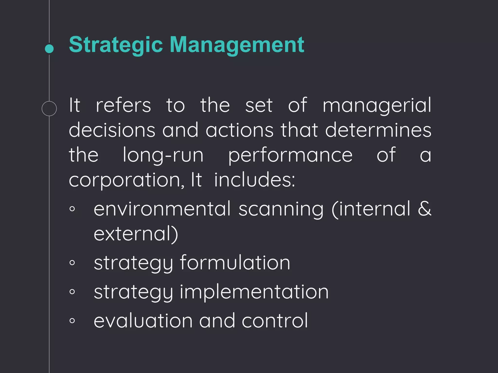 Strategic Management | PPTX
