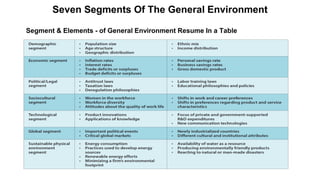 Segmentation External Environment Strategic Management-External environment.pdf