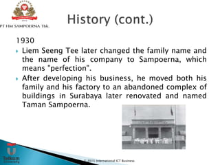 Strategic Management of PT HM Sampoerna Tbk. Slide 9