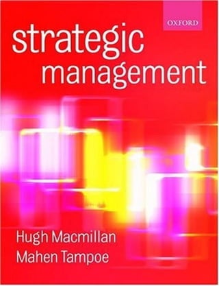 Strategic Management  The Course Book