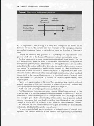 Strategic Management  The Course Book